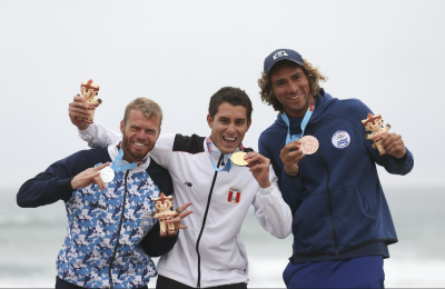 Juegos Panamericanos: el surf se despidió con plata de Usuna y bronce de Pellizzari