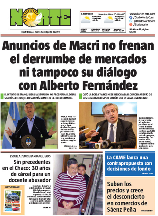 Edicion del 15-08-2019