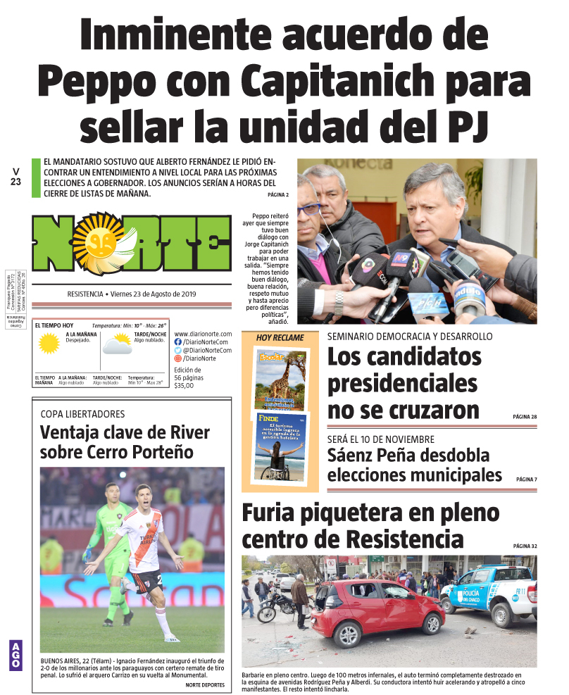 Edicion del 23-08-2019