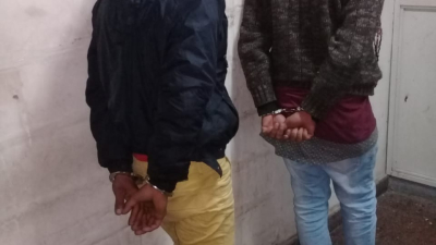 Capturan a dos sospechosos de cometer un raid delictivo