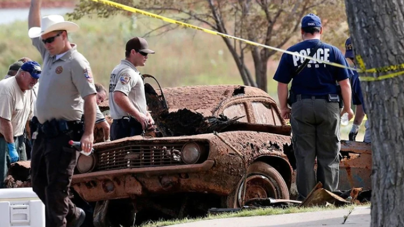 Hallaron en el fondo de un lago los cuerpos de tres adolescentes que desaparecieron en Oklahoma hace 40 años