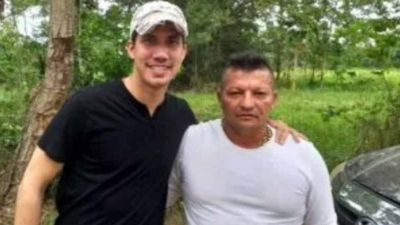 Venezuela: revelan fotos de Guaidó con narcoparamilitares en la frontera colombiana