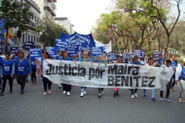 Antonia resiste y pide justicia por su hija Maira Benítez