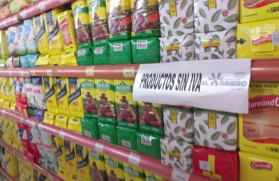 Comerciantes afirman que solo aumentó la venta de lácteos y yerba mate