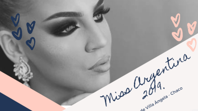 La chaqueña Judit Grnja es la nueva Miss Mundo Argentina 2019