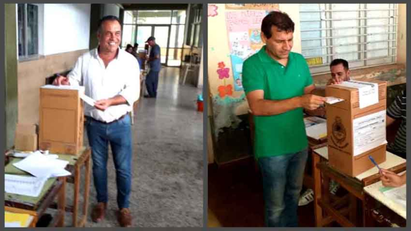 Votaron los candidatos a intendente en la ciudad termal