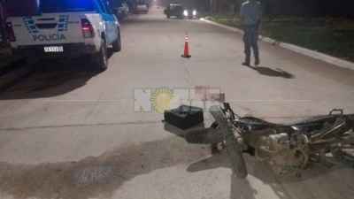 Sáenz Peña: otro accidente de tránsito se cobra la vida de un motociclista