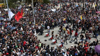 Paro general en Colombia: reprimieron marchas en todo el país