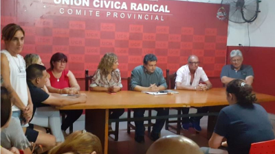 Suspendieron a dirigentes radicales que se sumaron a Gustavo Martínez y Sampayo
