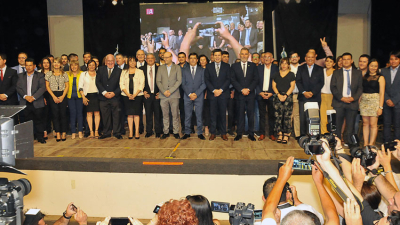 El gabinete de la municipalidad de Resistencia juró y asumió ayer