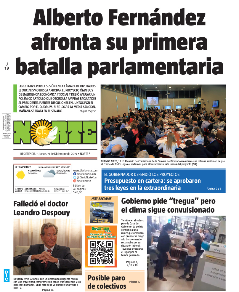 Edicion del 19-12-2019