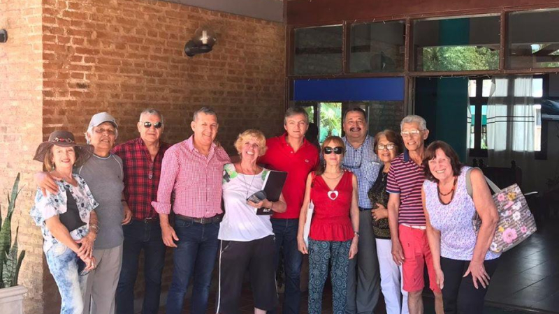 El Club de Jubilados “Amigos Solidarios” recibió el año en el Cerrito