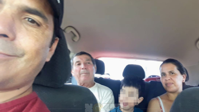 Habló el padre del niño e hijo del abuelo fallecidos: “Me mataron, me robaron la vida”