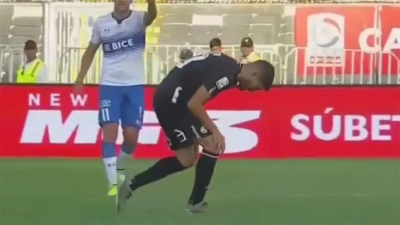 Blandi fue herido en el clásico chileno entre Colo Colo y Universidad Católica