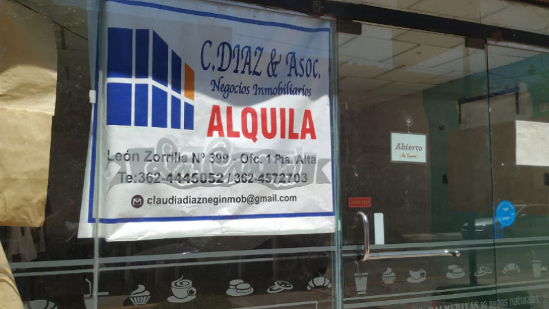 Hay cada vez más locales vacíos en el microcentro capitalino