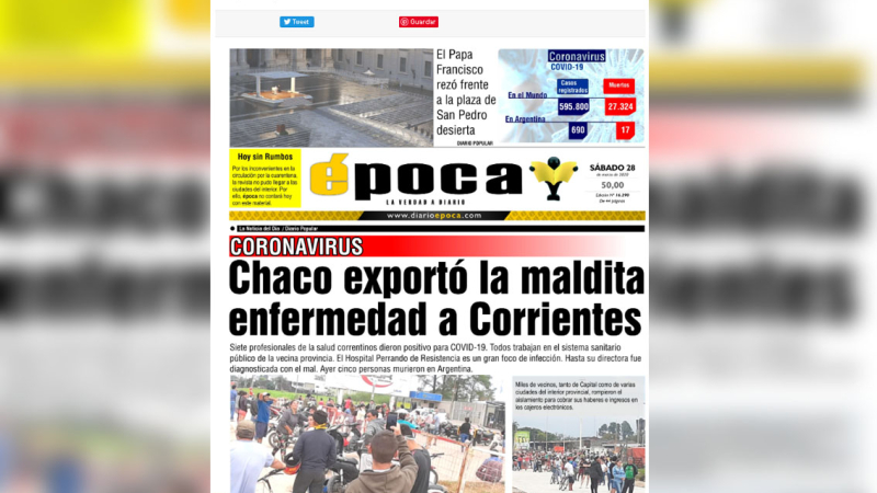 Repudio general a la tapa de un diario: exigen disculpas públicas y capacitación en buenas prácticas de comunicación