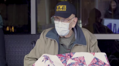 Tiene 104 años, sobrevivió la gripe española, la Segunda Guerra Mundial y ahora el coronavirus