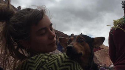 Quedó varada en Salta y tuvo que dejar a su perrita para volver