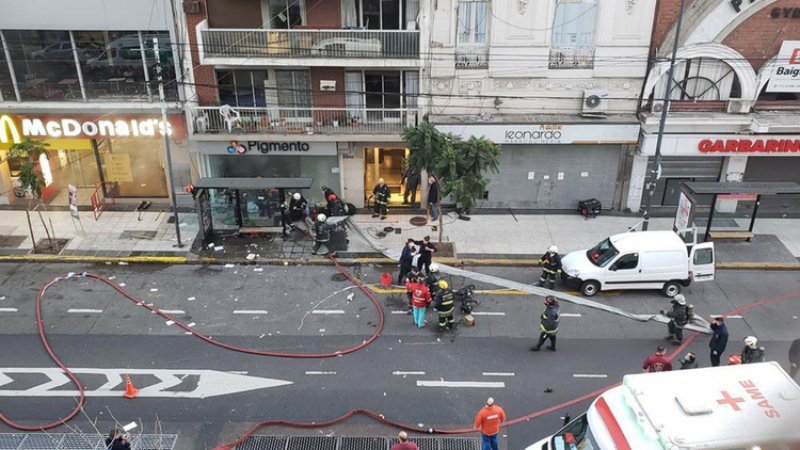 Otra explosión en la perfumería de Villa Crespo
