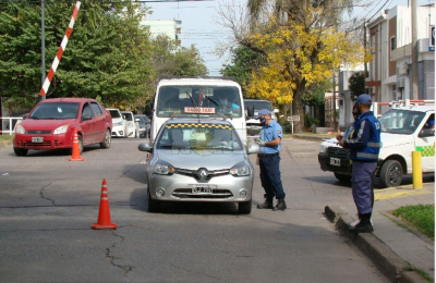 Comienza una nueva semana con estrictos controles en el microcentro