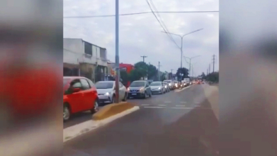 Complicado ingreso a Resistencia, con más de 45 minutos de espera 