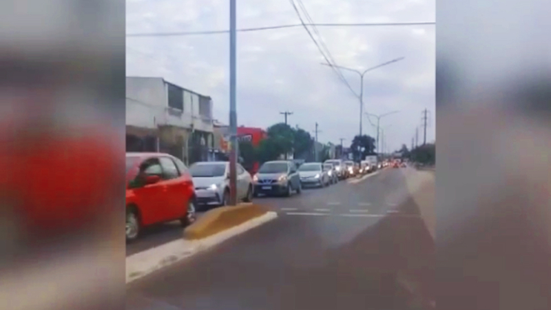 Complicado ingreso a Resistencia, con más de 45 minutos de espera