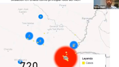 La principal característica del Covid-19 en Resistencia es su “heterogeneidad espacial”