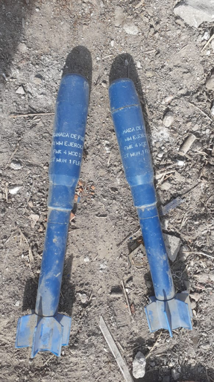 HALLAZGO DE DOS GRANADAS EN UN BALDÍO.jpeg