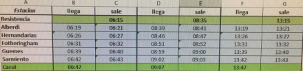 horarios 1