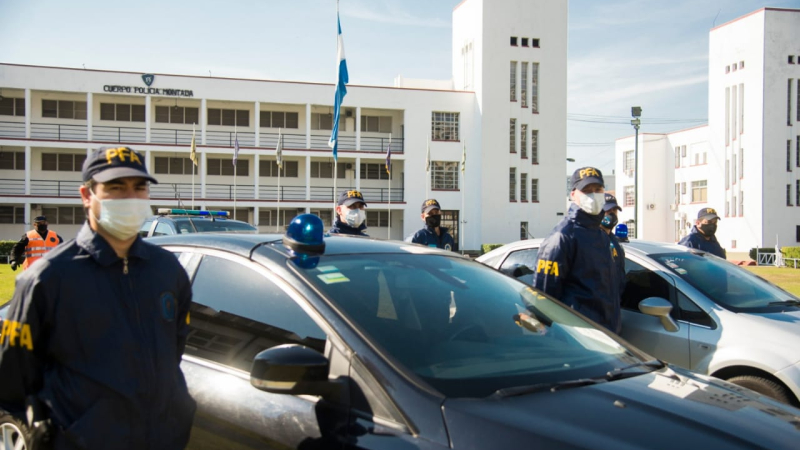 Presentaron la Fuerza de Respuesta Inmediata de la Policía Federal