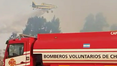 Se quemó el 90% de la pista del Aeroclub de Charata ?