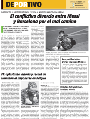 El conflictivo divorcio entre Messi y Barcelona por el mal camino