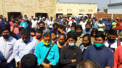 Pueblos originarios exigen elecciones en el Idach