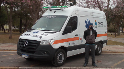 Charata recibió una nueva ambulancia y tres patrulleros nuevos