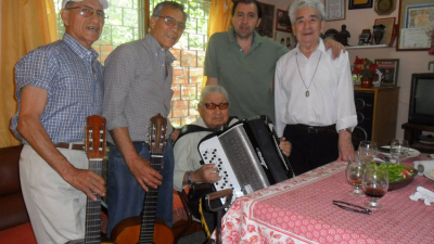 Pedrito Montenegro, acordeonista desde la más tierna edad