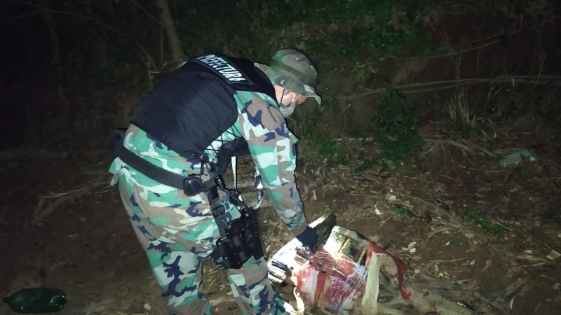 Misiones: Prefectura incautó más de 30 kilogramos de marihuana