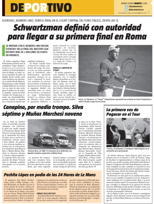 Schwartzman definió con autoridad para llegar a su primera final en Roma