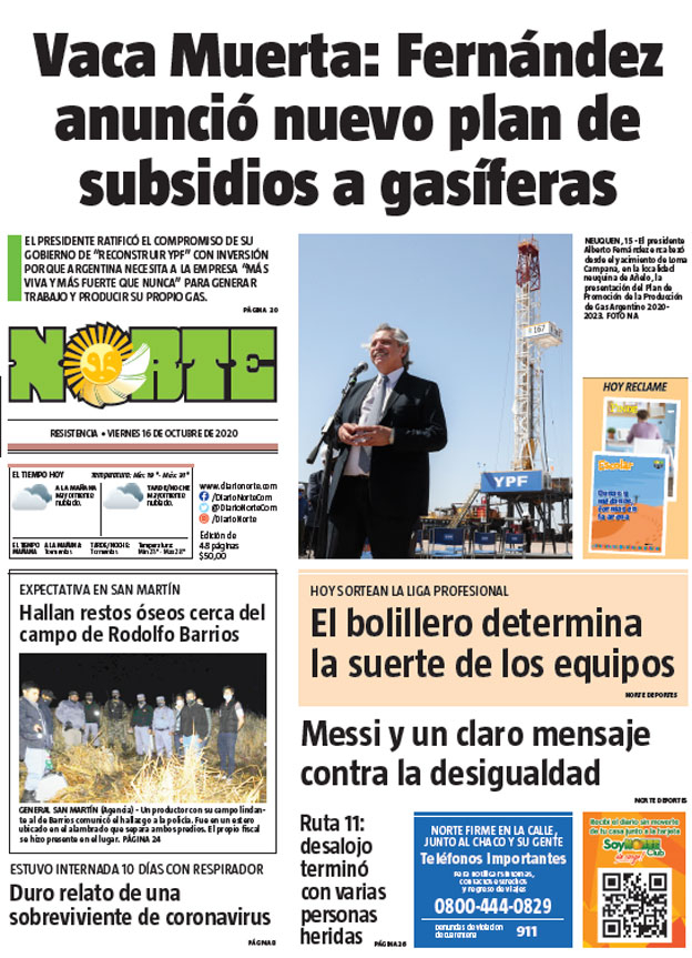 Edición del 16-10-2020