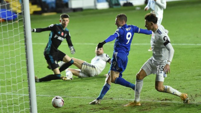 El Leicester goleó de visitante al Leeds de Bielsa por la Premier League