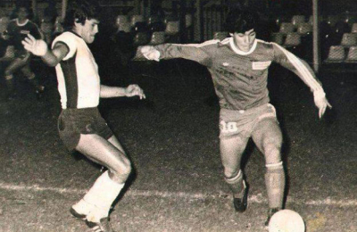 El día que Diego jugó en suelo chaqueño