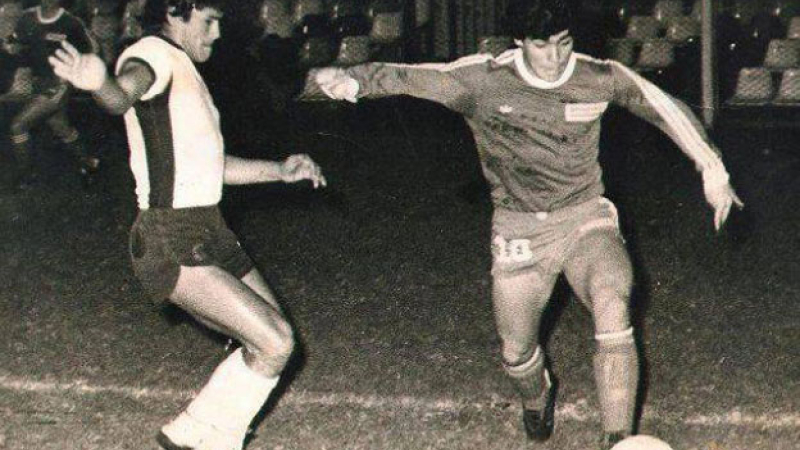 El día que Diego jugó en suelo chaqueño
