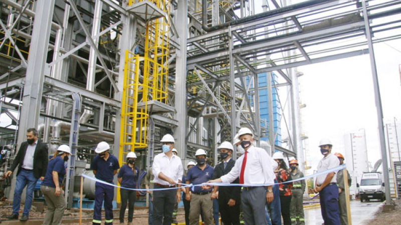Energías renovables: Capitanich y Fernández inauguraron dos centrales de biomasa