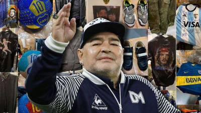 Camisetas, cajas fuertes y una carta de Fidel Castro, el ‘tesoro‘ de Maradona en un contenedor