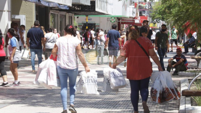Buenas ventas y poco apego a la bioseguridad en el microcentro