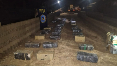 La Federal incautó más de 1200 kilos de droga en Misiones