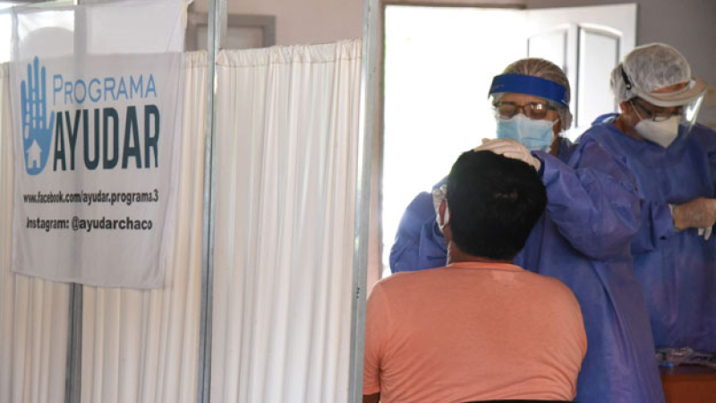 Repentino brote de coronavirus afecta a 37 pobladores de Colonia Benítez