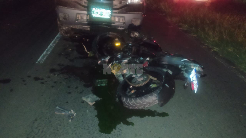 Murió un motociclista en choque en cadena en la ruta 90