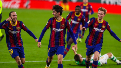De la mano de Messi, Barcelona lo dio vuelta y sigue dando pelea en la Liga de España