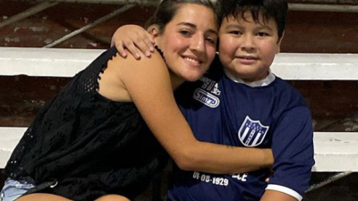 Dos hijos de Diego Maradona se reencontraron tras la muerte del Diez