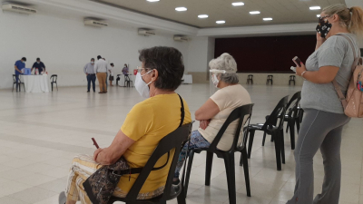 Charata inició la campaña de vacunación contra la Covid-19 en adultos mayores